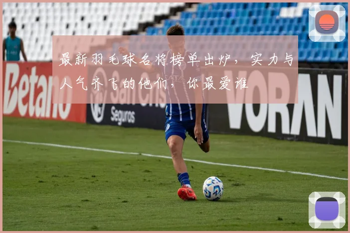 最新羽毛球名将榜单出炉，实力与人气齐飞的他们，你最爱谁